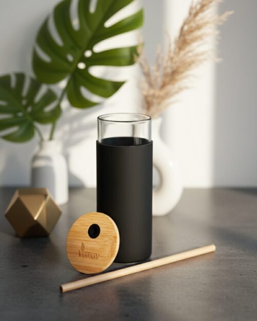 Bamboo Glass Sipper