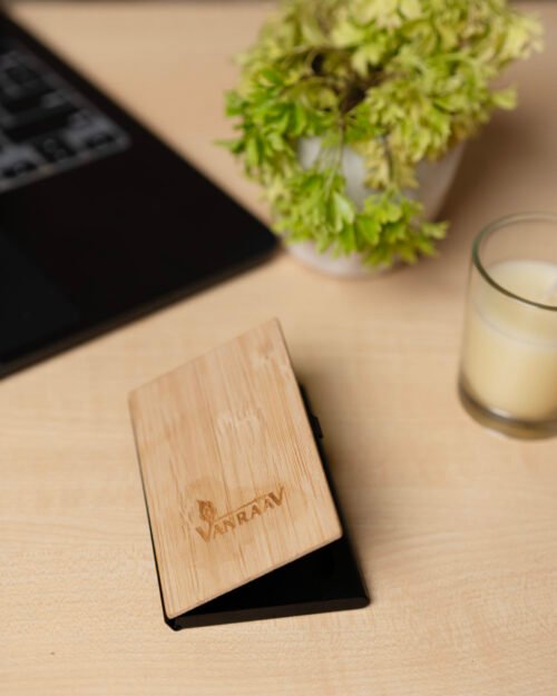 Bamboo Card Holder - Vanraav