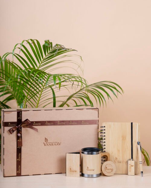 6-in-1 Bamboo Premium Hamper - Vanraav
