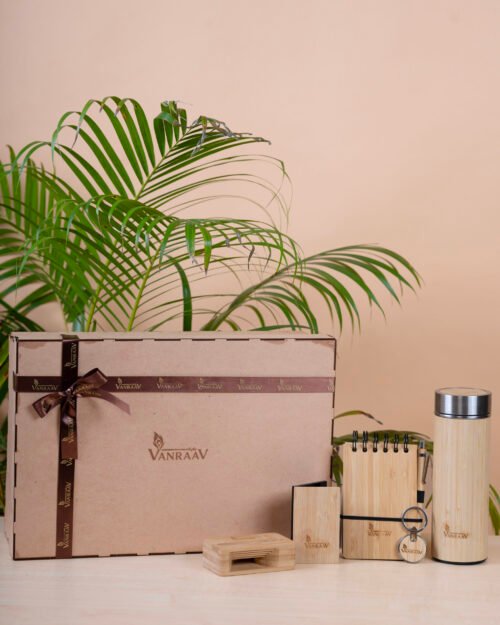 6-in-1 Bamboo Essentials Hamper - Vanraav