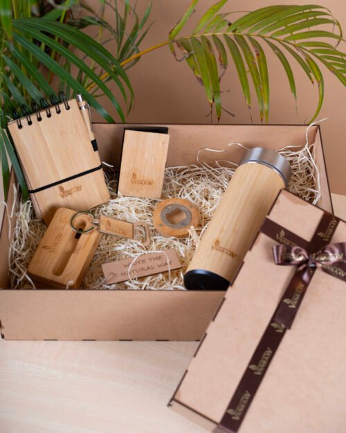 6-in-1 Bamboo Lifestyle Hamper - Vanraav