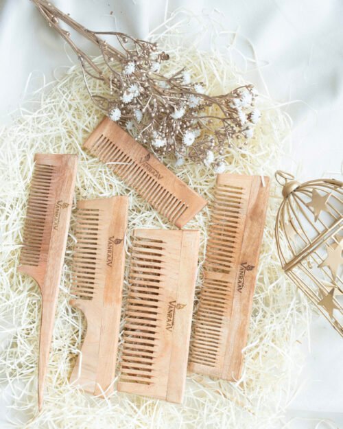 Neem Comb Combo – Complete Ayurvedic Hair Care Set