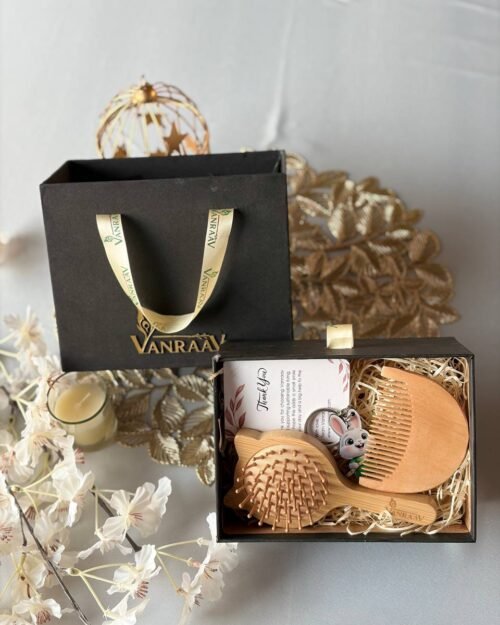 Bamboo Hair Care Hamper - Vanraav