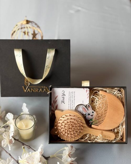 Bamboo Hair Care Hamper - Vanraav