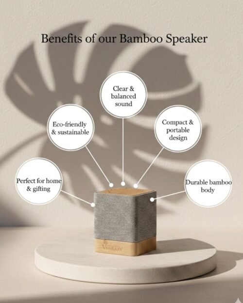 Bamboo Speaker - Vanraav