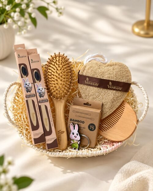 Premium Bamboo Self Care Kit - Vanraav