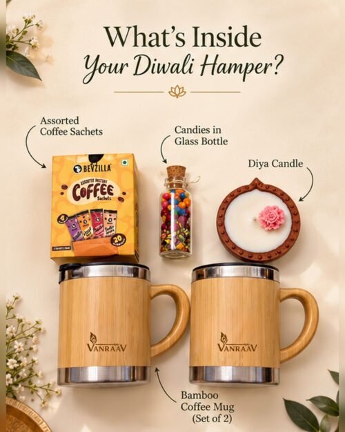 Personalized Diwali Coffee Mug Gift Hamper - Vanraav