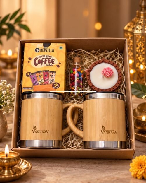 Personalized Diwali Coffee Mug Gift Hamper - Vanraav
